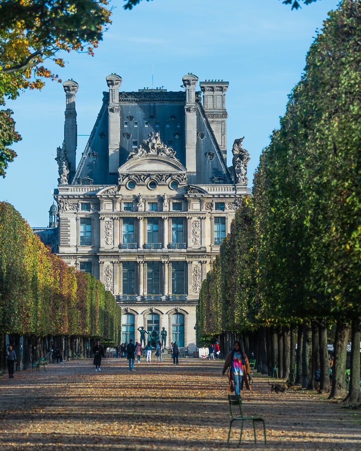 El Louvre desde las Tullerías