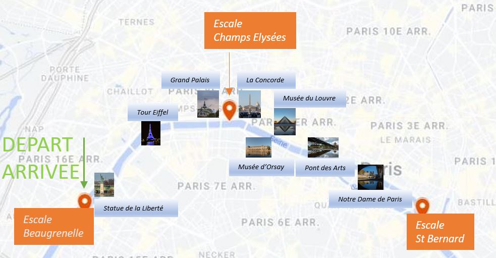 Crucero de aperitivo por el Sena en París