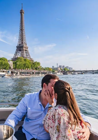 Croisière en amoureux sur la Seine